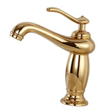 Maxbell European Style Retro Bathroom Basin Water Faucet Antique Mixer Tap Gold