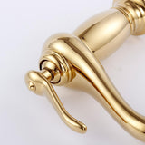 Maxbell European Style Retro Bathroom Basin Water Faucet Antique Mixer Tap Gold