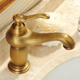 Max Maxb European Style Retro Bathroom Basin Water Faucet Antique Mixer Tap Bronze