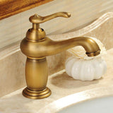 Max Maxb European Style Retro Bathroom Basin Water Faucet Antique Mixer Tap Bronze