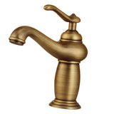 Max Maxb European Style Retro Bathroom Basin Water Faucet Antique Mixer Tap Bronze