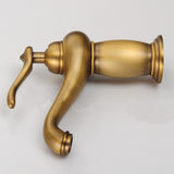Max Maxb European Style Retro Bathroom Basin Water Faucet Antique Mixer Tap Bronze