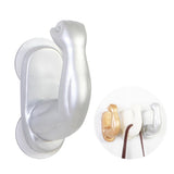 Max Maxb Creative 3D Arm Design Suction Cup Hooks Wall Decoration Hangers Silvery