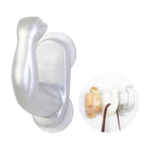 Max Maxb Creative 3D Arm Design Suction Cup Hooks Wall Decoration Hangers Silvery