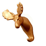 Max Maxb Elk Elephant Head Suction Hooks Wall Hanger Rack Holder  Gold-Deer