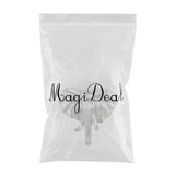 Max Maxb Elk Elephant Head Suction Hooks Wall Hanger Rack Holder  Silver-Elephant