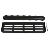 Maxbell Wall Mounted Bathroom Shelf  Adhesive Storage Rack Black-50cm