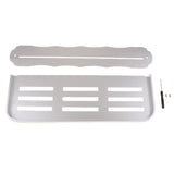 Maxbell Wall Mounted Bathroom Shelf  Adhesive Storage Rack Silver-40cm