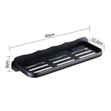 Maxbell Wall Mounted Bathroom Shelf  Adhesive Storage Rack Black-40cm