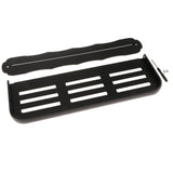 Maxbell Wall Mounted Bathroom Shelf  Adhesive Storage Rack Black-40cm