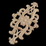 Wooden Carved Corner Applique Frame Furniture Craft Cabinet Corner Decor a
