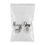 Max 2pcs Cylindrical Shape Adjustable Glass Clamp Shelf Support Brackets A - Aladdin Shoppers