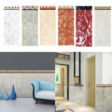 Max Textured Wall Stickers Self-adhesive PVC Wall Dado Panel Stickers Decor Pattern 1 - Aladdin Shoppers