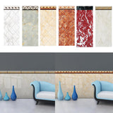 Max Textured Wall Stickers Self-adhesive PVC Wall Dado Panel Stickers Decor Pattern 1 - Aladdin Shoppers