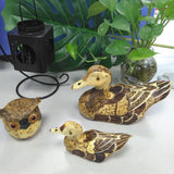 Max Handmade Bamboo Crafts Decorative Duck Owls Animal Figurine Ornament Duck S - Aladdin Shoppers