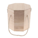 Max Wooden Square Tea Box Caddy Container Teaware Coffee Kitchen Organizer 03 - Aladdin Shoppers