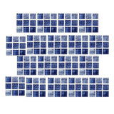 Maxbell 18 Pieces Adhesive Tile Mosaic Decal Kitchen Waist Line Wall Sticker Mural 3