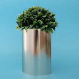 Maxbell Metal Succulent Cactus Flower Pot Vase Flower Pitcher for Home Decoration L