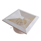 Maxbell 220V Low Noise Window Ceiling Wall Mount Ventilation Exhaust Fan 12 inch