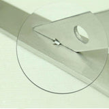 Max 2-Piece Stainless Steel L Shaped Wall Shelf Bracket Rack Support 8 inch