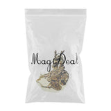 Max Dragon Incense Burners Smoke Backflow Cone Censer Stick Holder Bright Gold