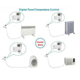 Max Programmable Plug In Thermostats Heating Temperature Controller Switch -EU