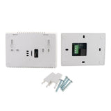 Max HY01RF RF Wireless Room Thermostat Wall Gas Boiler Heating Remote Controller White