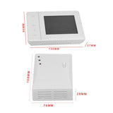 Max HY01RF RF Wireless Room Thermostat Wall Gas Boiler Heating Remote Controller White