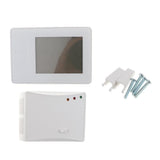 Max HY01RF RF Wireless Room Thermostat Wall Gas Boiler Heating Remote Controller White