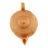 Max Wooden Handcarved Craft Collectable Figurine Ornament Teapot