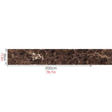Max Maxb 30x200cm Marble Textured Contact Paper PVC Wall Stickers Pattern 5