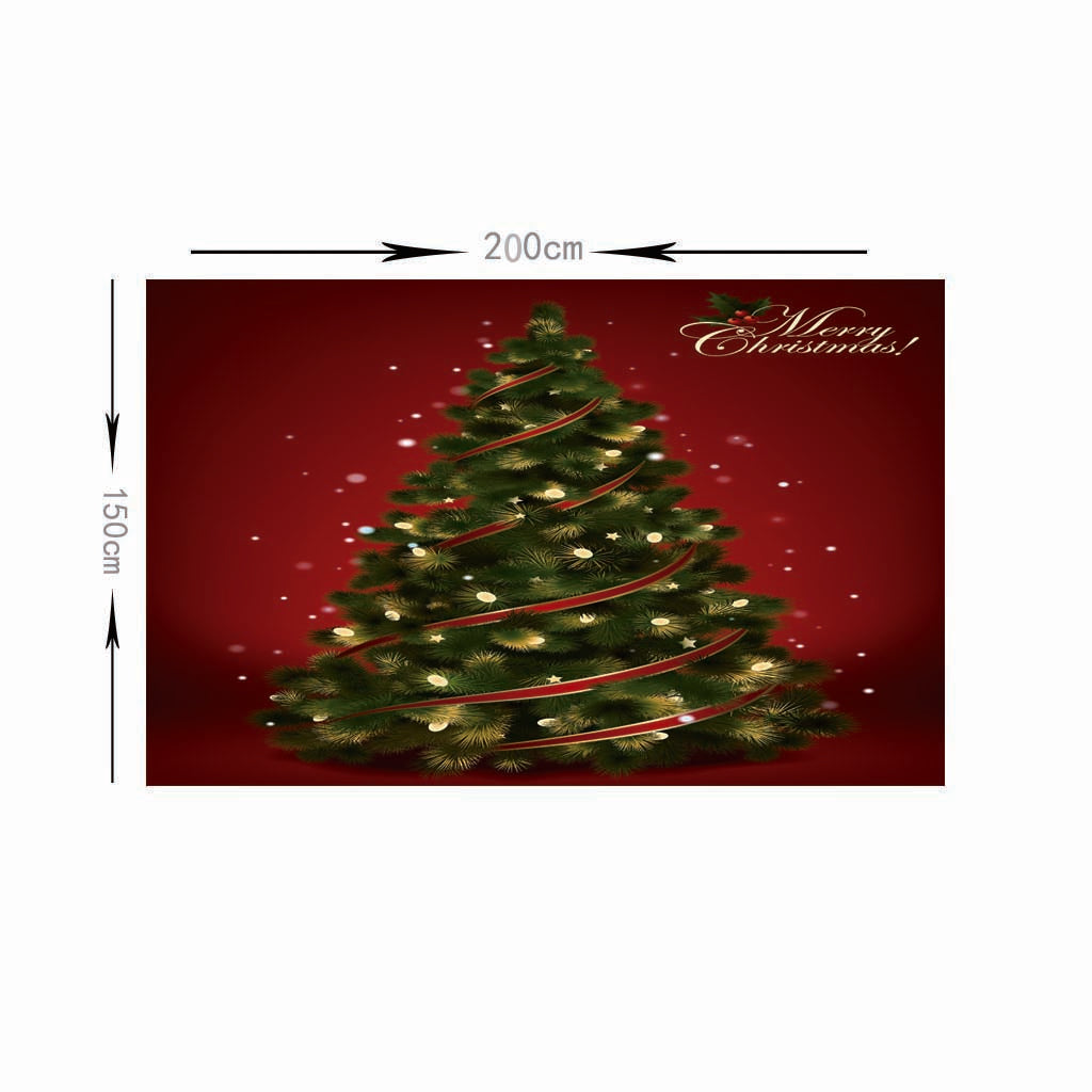 Maxbell  Christmas Tree Tapestry Wall Art Hanging Tapestry Bedroom Bedspread Decor A