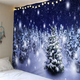 Maxbell  Christmas Tree Tapestry Wall Art Hanging Tapestry Bedroom Bedspread Decor E
