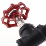 Max Industrial Iron Pipe Wall Mounted Coat Robe Hook Heavy Duty Hanger Hook C - Aladdin Shoppers