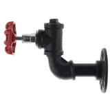 Max Industrial Iron Pipe Wall Mounted Coat Robe Hook Heavy Duty Hanger Hook C - Aladdin Shoppers