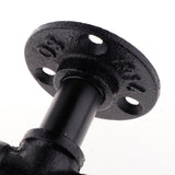 Max Industrial Iron Pipe Wall Mounted Coat Robe Hook Heavy Duty Hanger Hook D - Aladdin Shoppers