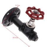 Max Industrial Iron Pipe Wall Mounted Coat Robe Hook Heavy Duty Hanger Hook E - Aladdin Shoppers