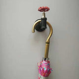 Max Industrial Iron Pipe Wall Mounted Coat Robe Hook Heavy Duty Hanger Hook E - Aladdin Shoppers