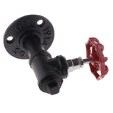 Max Industrial Iron Pipe Wall Mounted Coat Robe Hook Heavy Duty Hanger Hook E - Aladdin Shoppers