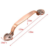 Max 1pc Antique Bronze Cabinet Door Drawer Bin Pull Handle Knob Rose Gold-122mm - Aladdin Shoppers