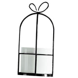 Maxbell Wrought Iron Geometric Hanging Succulent Air Plants Triangle Flower Rack Black_M