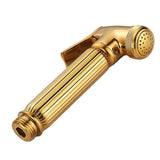 Maxbell Copper Handheld Toilet Bidet Sprayer Showerhead Diaper Sprayer  Golden