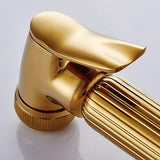 Maxbell Copper Handheld Toilet Bidet Sprayer Showerhead Diaper Sprayer  Golden