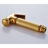 Maxbell Copper Handheld Toilet Bidet Sprayer Showerhead Diaper Sprayer  Golden