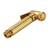 Maxbell Copper Handheld Toilet Bidet Sprayer Showerhead Diaper Sprayer  Golden
