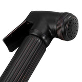 Maxbell Copper Handheld Toilet Bidet Sprayer Showerhead Diaper Sprayer  Black