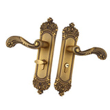 Max Maxb European Style Retro Bedroom Door Handle Lock Interior Room Safety Door Lock
