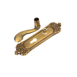 Max Maxb European Style Retro Bedroom Door Handle Lock Interior Room Safety Door Lock