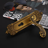 Max Maxb European Style Retro Bedroom Door Handle Lock Interior Room Safety Door Lock