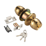 Max Front Door Entry Pull Door Handle Keyed Lock Mechanical Ball Lock 6cm - Bolt